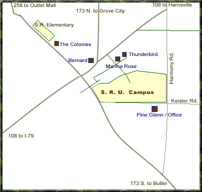 SRAPTS Location Map